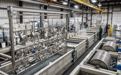 List of Large-Scale Metal Finishing Vendors for Steel Parts