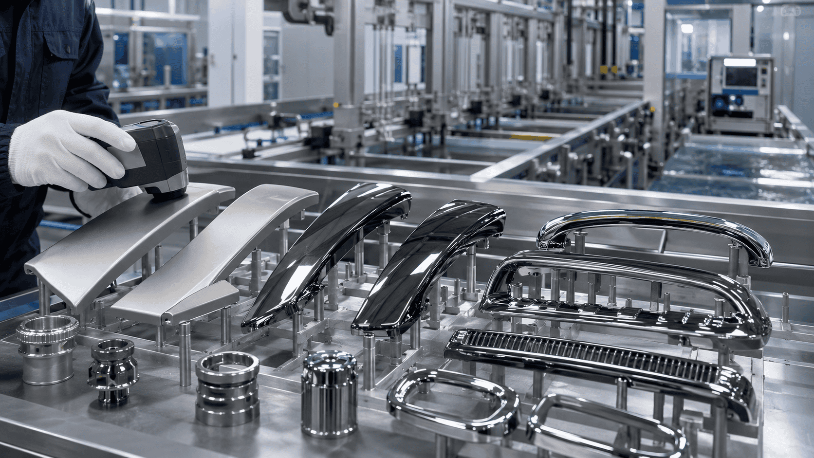 Plating with color specs for automotive companies
