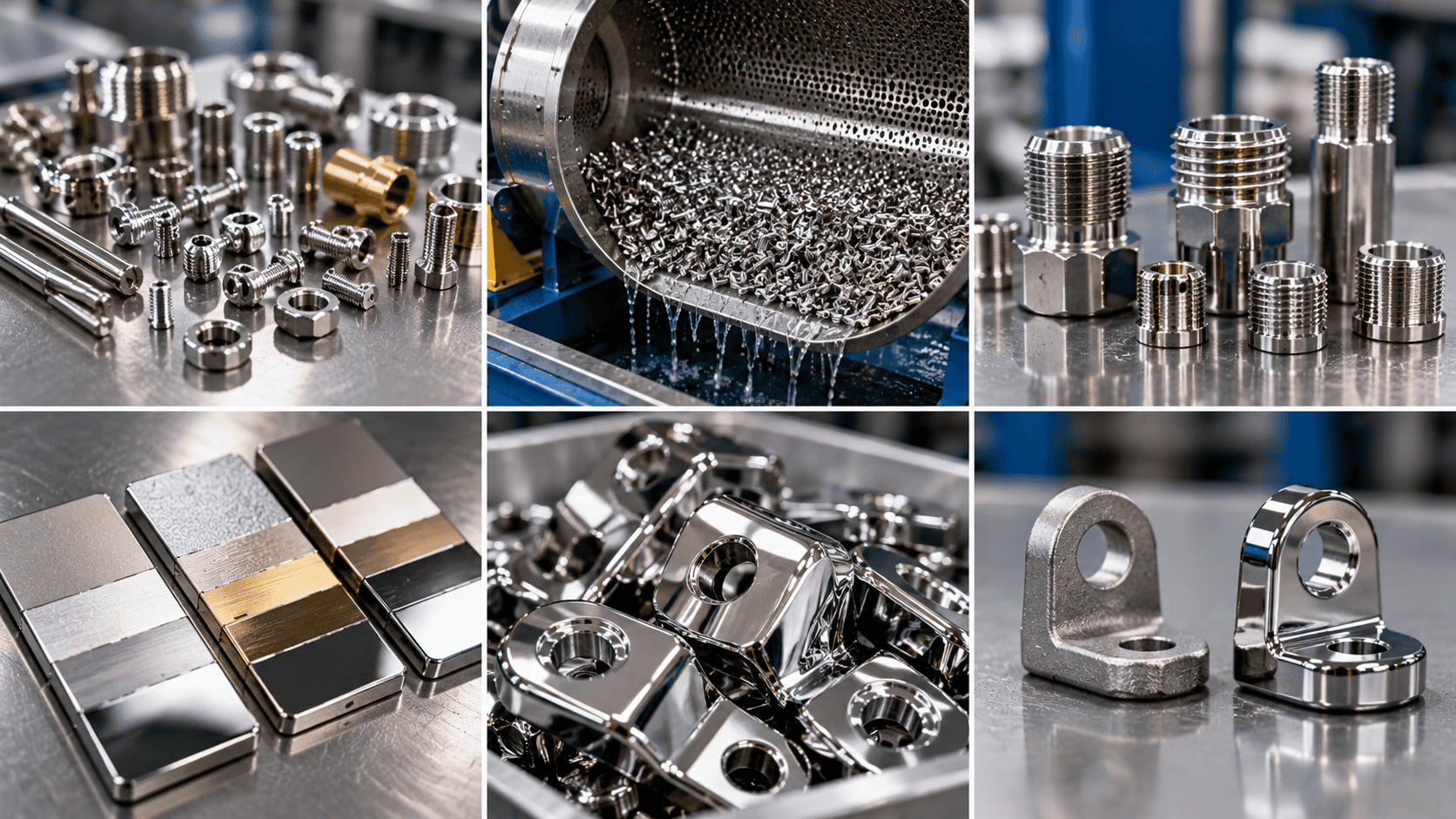 Illustration of components and process factors affecting barrel nickel plating cost